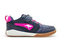 KangaROOS Unisex K5-Flow Ev Trainers, Dk Navy Daisy Pink, 7 UK
