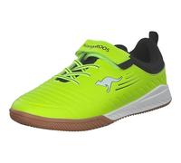 KangaROOS Unisex K5-Winged Ev Sneaker, Neon Yellow Jet Black, 6 UK