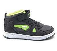 KangaROOS Unisex Kalley II Ev Trainers, Steel Grey Lime, 7 UK