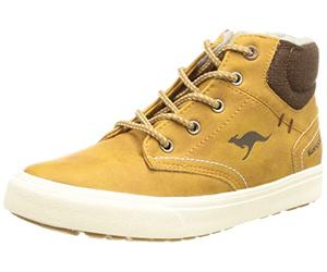 KangaROOS Unisex KAVU X Sneaker, Tan Coffee, 2.5 UK