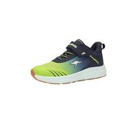 KangaROOS Unisex Kb-rida Ev Trainers, Dk Navy Lime, 6 UK