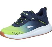 KangaROOS Unisex Kb-rida Ev Trainers, Dk Navy Lime, 8 UK
