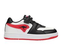 KangaROOS Unisex Kid's K-cp Fair Ev Sneaker, Jet Black Fiery Red, 31 EU