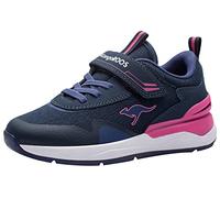 KangaROOS Unisex Kid's Kd-Gym EV Sneaker, Dark Navy Fandango Pink 4294, 11.5 UK Child