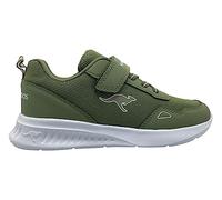 KangaROOS Unisex Kl-Win EV Sneaker, Olive White, 3.5 UK