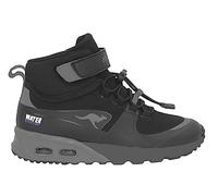 KangaROOS Unisex Kx-Hydro Sneaker, Jet Black Steel Grey, 2.5 UK