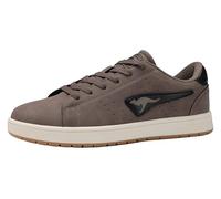 KangaROOS Unisex's K-ca Ad Yeah Sneaker, Taupe Jet Black, 7 UK