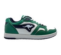 KangaROOS Unisex's K-slam Point Sneaker, Green Jet Black, 12.5 UK