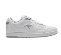 KangaROOS Unisex's K-slam Point Sneaker, White Vapor Grey, 12.5 UK