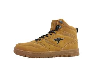 KangaROOS Unisex's K-Watch Bliz Sneaker, tan, 10.5 UK