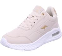KangaROOS Women K-PLN Proud Rv Sneaker, Cool Beige Rich Gold, 4 UK