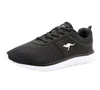 KangaROOS Women's Bumpy Low-Top Sneakers, Jet Black 5001, 5 UK (38 EU)
