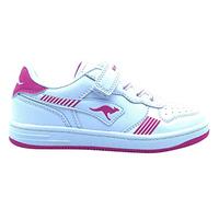 KangaROOS Women's K-cp Boom EV Sneaker, White Daisy Pink, 3.5 UK