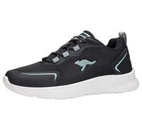 KangaROOS Women's K-NJ Stepper OS Trainers, Raven/Stone Green, 41 EU, Raven Stone Green, 8.5 UK