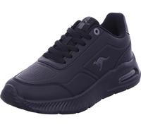 KangaROOS Women's K-PLN Proud RV Trainers, Jet Black/Mono, 37 EU, Jet Black Mono, 5 UK