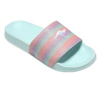 KangaROOS Women's K-Slide Shine, Mint Rainbow, 6.5 UK