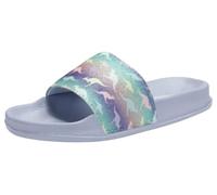 KangaROOS Women's K-Slide Shine Sandal, Midnight Blue/Animal, 38 EU, Midnight Blue Animal, 6 UK