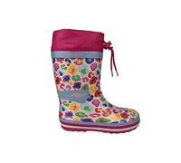 KangaROOS Women's K-summerrain Rain Boot, Daisy Pink Leo, 2.5 UK