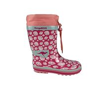 KangaROOS Women's K-summerrain Rain Boot, Daisy Pink Shell, 2 UK
