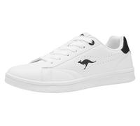 KangaROOS Women K-Ten Adore Sneaker, White Jet Black, 6 UK