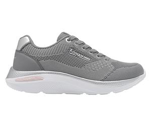 KangaROOS Women's K-WN Delight Trainers, Ultimate Grey/Silver, 42 EU, Ultimate Grey Silver, 9 UK