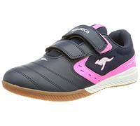 KangaROOS Women's K5-Court V Sneaker, Dk Navy Neon Pink, 7.5 UK