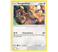 Kangaskhan 47/68 Rare Pokemon Card (Hidden Fates) + 1x TitanCards® Toploader