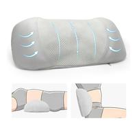 KANGBES Lumbar Support Cushion for Bed, Memory Foam Back Bolster Cushion | Back Support Pillow For Sleeping, Lower Back Pain Relief, Ergonomic Lumbar Bolster, For Office Chair & Car Seat