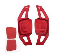 KANGBOZ Car Shift Paddle Compatible WithVW for Tiguan 2017-2018 for Tiguan L 2017-2020 for Touareg 2019-2020 Car Steering Wheel Paddle Shifter for Fit(Red)