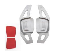 KANGBOZ Car Shift Paddle Compatible WithVW for Tiguan 2017-2018 for Tiguan L 2017-2020 for Touareg 2019-2020 Car Steering Wheel Paddle Shifter for Fit(White)