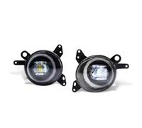 KANGBOZ Lighting Assemblies Compatible With Mitsubishi For Lancer 2007 2008 2009 2010 2011 2012 2014 Front Bumper Fog Light Assembly Angel Eyes Headlights Kit(Yellow)