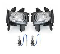 KANGBOZ Lighting Assemblies Compatible With Opel For Astra H 2007-2012 Front Bumper Fog Lamp Assembly Daytime Running Light 13243424 13243425 24462134 24462133(With Bulb)