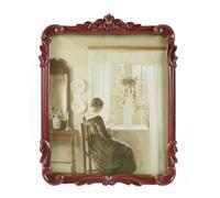 Kangce Vintage Picure Frame 8x10 Antique Victorian Reddish Brown Wall Decor