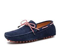 Kanggrei Mens Boats Shoe Breathable Simple Driving Moccasins Loafers Shoes Flexible Prom Classic(Blue,6 UK)