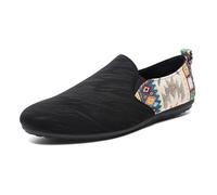 Kanggrei Men's Vintage Loafers Casual Slip On Two Tone Dress Moccasins Driving Shoes Lightweight Comfort Fashion(Khaki,7.5 UK)