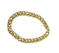Kangnice Dog Gold Chain Collar Pet Accessory for Small and Large Dog Cats Party Wear Social Event Gathering Photography Pet Fashion Accessory