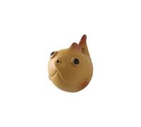 Kangnice Participatory Grape Clay Tea Pet with Bubble Blowing Feature Decorative Accent for and Residences Bubble Blowing Tea Pet