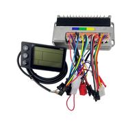 Kangnice Power Controller for 350W to 500W Electric Bikes with S866 Display for Efficient Energy Management Aluminum Housing