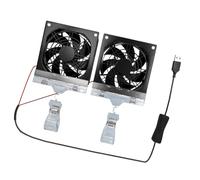 Kangnice Quiet Mesh USB Fan with Sturdy 2cm Clip for Freshwater Saltwater Aquariums and Electronic Device Cooling Usb Aquarium Cooling Fan