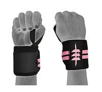 Kango Fitness Heavy Duty Professional Weight Lifting Wrist Support Wraps Bodybuilding Powerlifting Strength Training Strongman Pressing (Style 10, One Size)