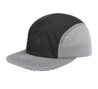 Kangol 5 Panel Cap by Women/Men - Sports Baseball Flat Brim with Peak Summer Spring-Summer - One Size Black-Grey