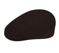 Kangol 504 Flat Cap by Women/Men - Men´s hat Wool with Peak All-Season Spring Summer Autumn Winter - L (58-59 cm) Brown