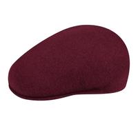 Kangol 504 Flat Cap by Women/Men - Men´s hat Wool with Peak All-Season Spring Summer Autumn Winter - M (56-57 cm) Bordeaux