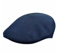 KANGOL 504 Tropic Ventair Flat Cap Navy Blue Lightweight Summer 0290BC