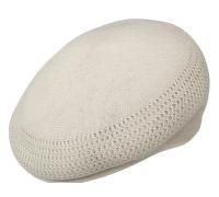KANGOL 504 Tropic Ventair Flat Cap White Lightweight Summer 0290BC