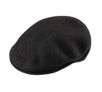 Kangol 504 Wool Flat Cap - Black