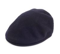 Kangol 504 Wool Flat Cap - Navy Blue