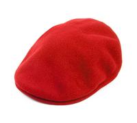Kangol 504 Wool Flat Cap - Red
