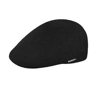Kangol Bamboo Flat Cap 507 Ivy hat Fibre (M (56-57 cm) - Black)