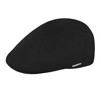 Kangol Bamboo Flat Cap 507 Ivy hat Fibre (L (58-59 cm) - Black)